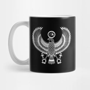 Ancient Egyptian God Horus as Royal Falcon Mug